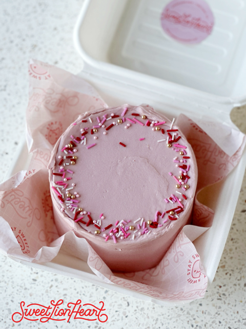 Pink Lunchbox Cake