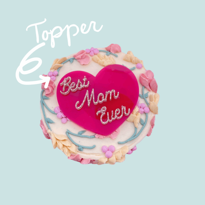 Best MOM Ever Heart Charm - Image 2