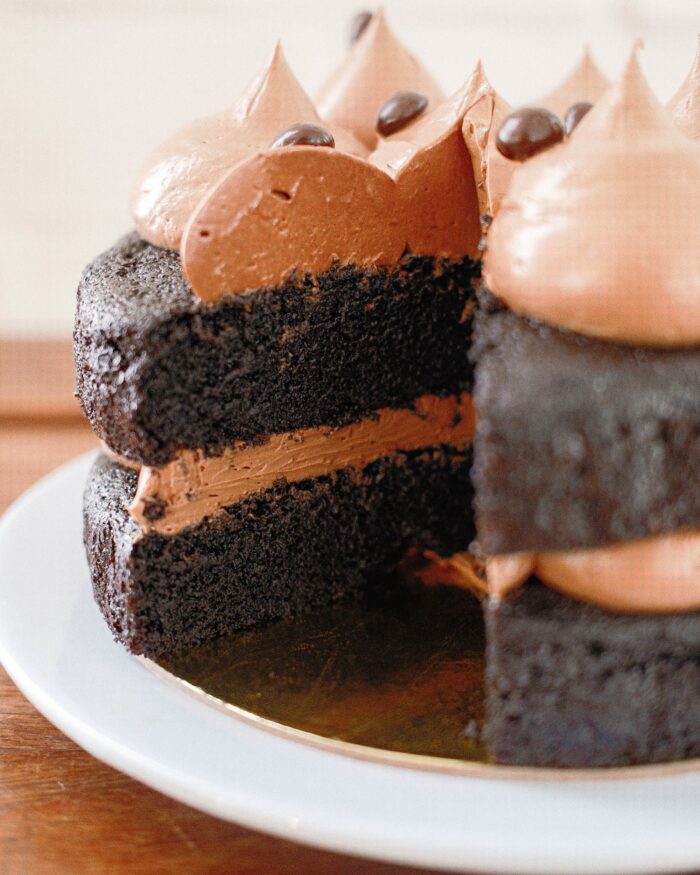 Dark Cocoa Sponge Cake - Image 2