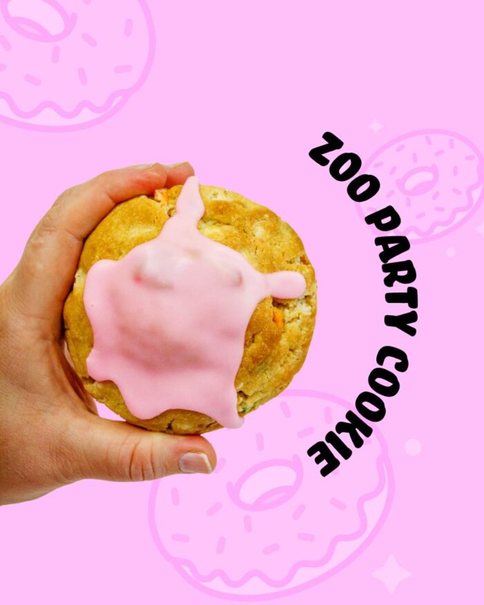 Z O O P A R T Y C O O K I E (4 NY Style Cookies)