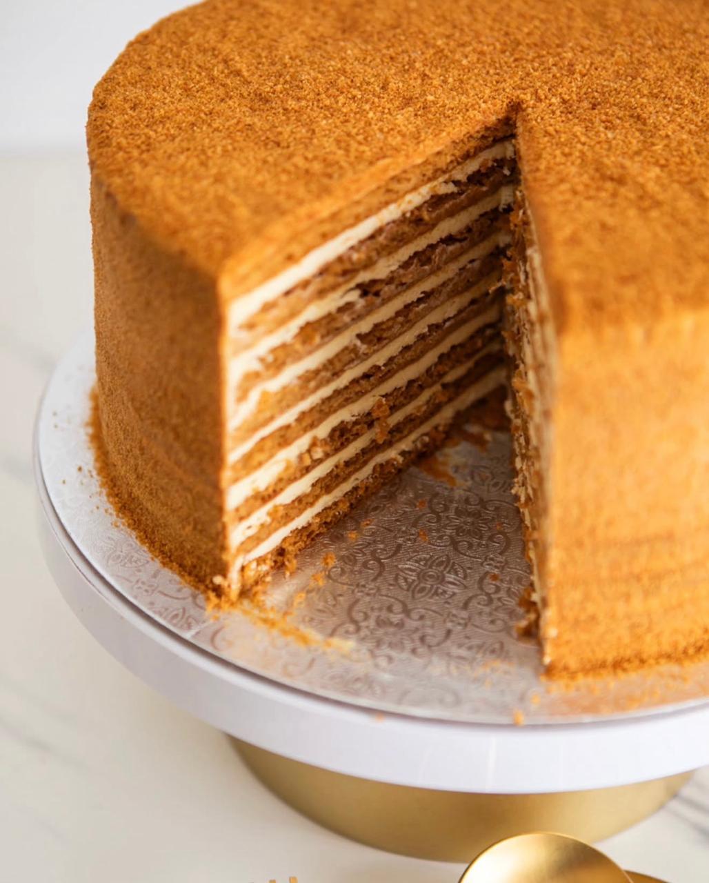 Alena's Russian Honey Layer Cake